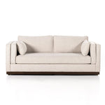Traditional goes modern. Doubled-stacked arms and cushioning make for a layered look with maximum comfort, while high-performance upholstery is great for everyday lounging. Finished in an auburn walnut, a 360 plinth-style base offers a touch of contrast. Amethyst Home provides interior design, new home construction design consulting, vintage area rugs, and lighting in the Park City metro area.