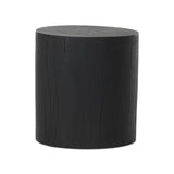 Ground any room with a style inspired by the beautiful simplicity of nature. Made of black-finished resin, the form for this special piece is molded from a tree trunk that's been cut into a circle, then cast in resin to recreate the same  texture of the trunk, even the saw marks where it was cut — talk about a true statement piece Amethyst Home provides interior design, new home construction design consulting, vintage area rugs, and lighting in the Boston metro area.