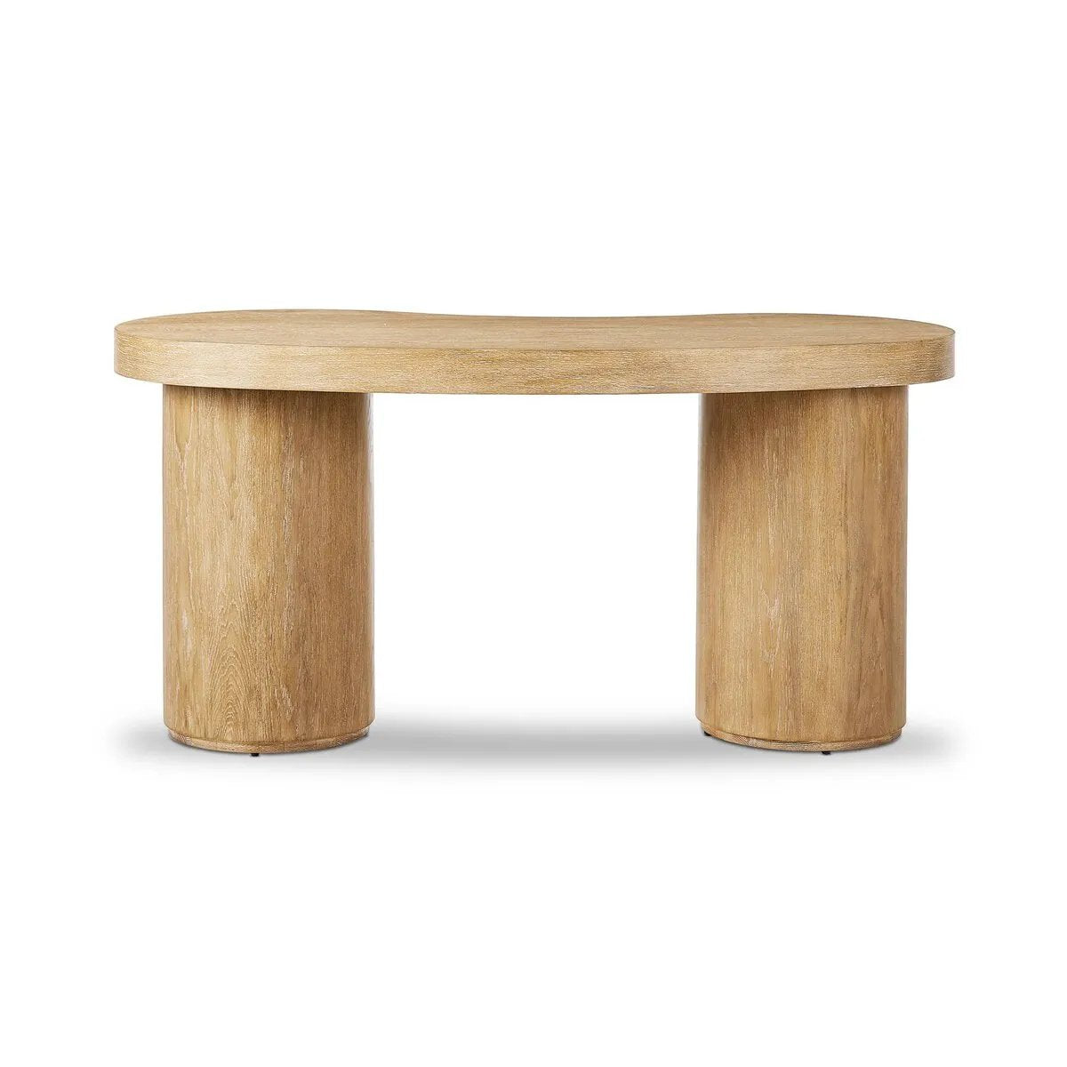 Leeds Blonde Oak Veneer Desk | shipping 10/10/2025