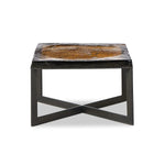 Featuring Lennie Amber Cast Glass Cast Glass Bunching Table by Four Hands at Amethyst Home. An airy, angular base of charcoal-burnished iron supports a squared tabletop of amber cast glass, perfectly sized to keep your drink or book within reach. Styles well alone or paired in multiples.
Overall Dimensions: 25.0" L x 25.0 " W x 16.0" H
Collection: MarlowCol. Amethyst Home provides interior design, new home construction design consulting, vintage area rugs, and lighting in the Calabasas metro area.