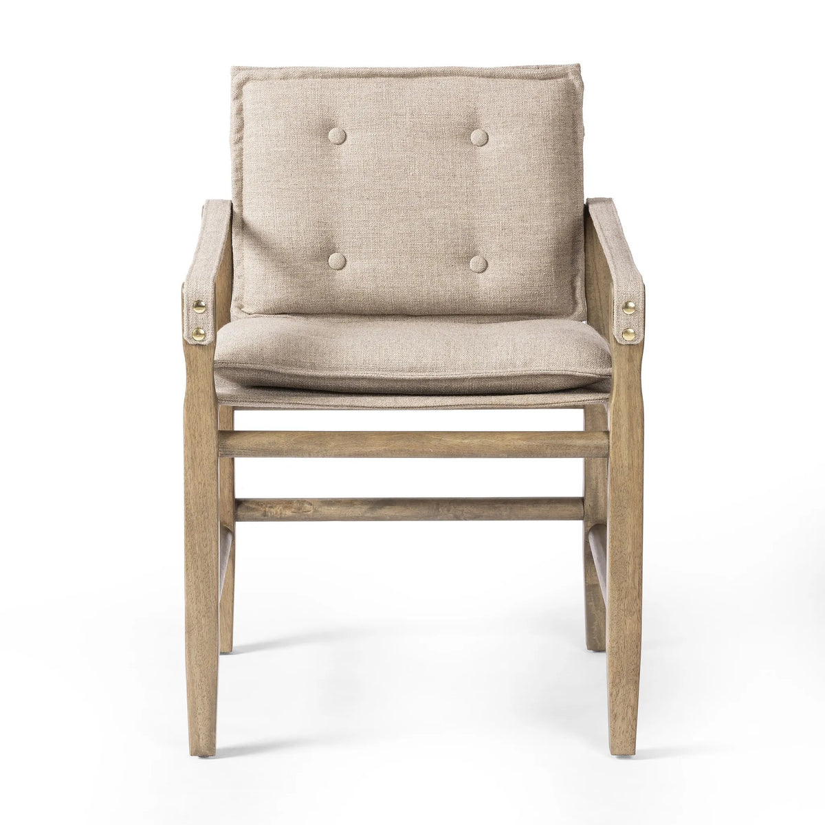 Lenz Alcala Taupe Dining Armchair | ready to ship!