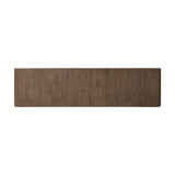 Featuring Leo Rustic Grey Console Table by Four Hands at Amethyst Home. Grey-finished oak shapes an elongated console table, rich with reeding. Subtly rounded edges reflect Brazilian midcentury inspiration behind this crafted minimalist piece. Designed in partnership with longtime Four Hands collaborator Thomas Bina and designer Ronald Sasson.Overall Dimensions. Amethyst Home provides interior design, new home construction design consulting, vintage area rugs, and lighting in the Miami metro area.