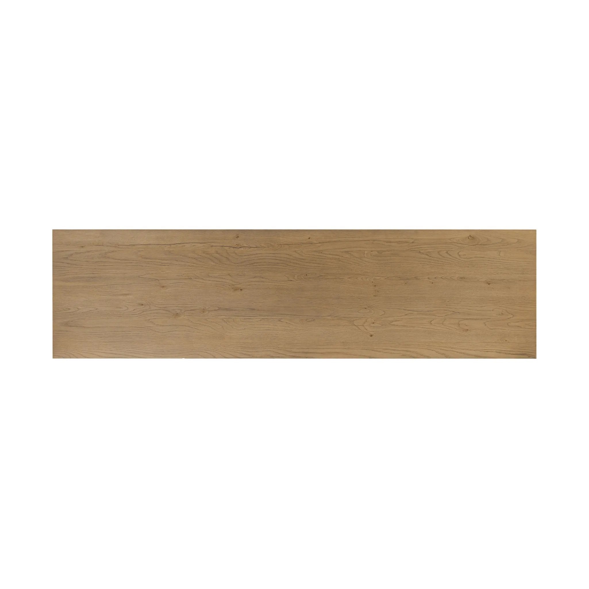 Made from rustic-finished oak with a plinth-style base, clean angles and linear reeding define this midcentury-spirited sideboard. Fully finished interior for a beautiful look inside and out. Designed in partnership with longtime Four Hands collaborator Thomas Bina and Brazilian designer Ronald Sasson Amethyst Home provides interior design, new home construction design consulting, vintage area rugs, and lighting in the Monterey metro area.