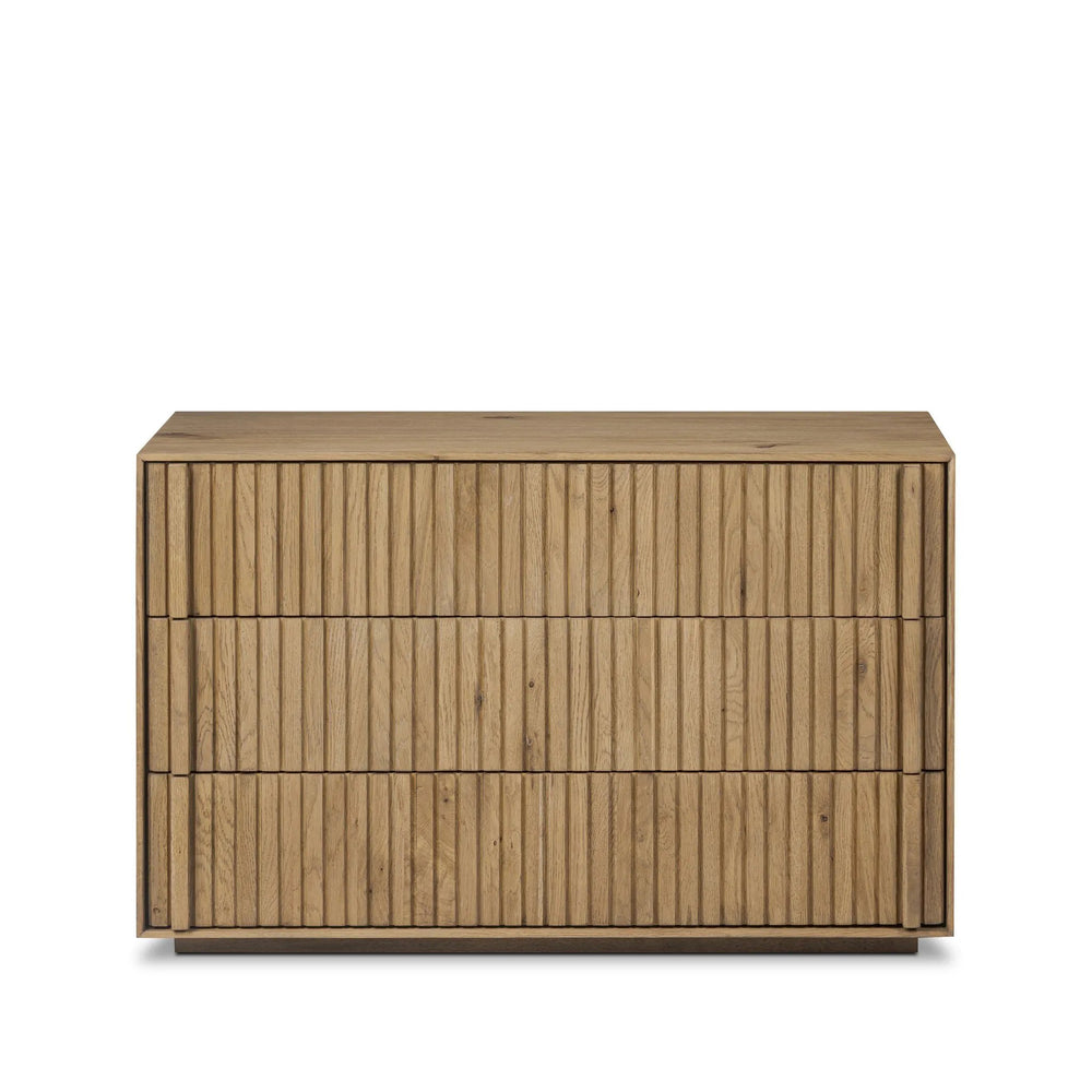 Leo Rustic Light Natural Oak Nightstand | ready to ship!