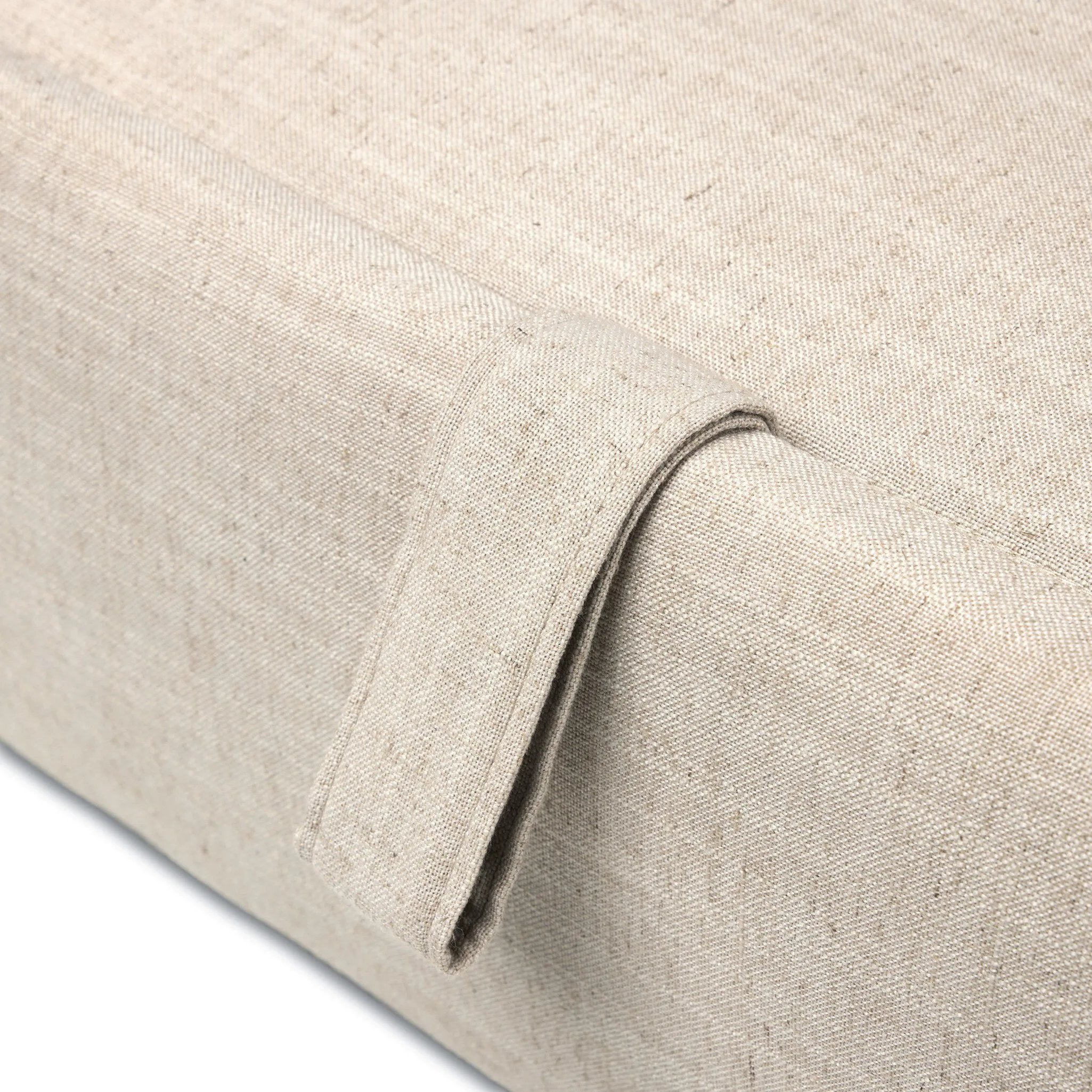 This cleverly designed sleeper sofa hides a Queen-sized sleeping surface within its modern silhouette. With a simple roll-out and counterbalanced mechanism, it effortlessly transforms into a bed, making it a space-saving solution with hidden functionality. Amethyst Home provides interior design, new home construction design consulting, vintage area rugs, and lighting in the Houston metro area.