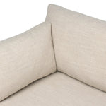 This cleverly designed sleeper sofa hides a Queen-sized sleeping surface within its modern silhouette. With a simple roll-out and counterbalanced mechanism, it effortlessly transforms into a bed, making it a space-saving solution with hidden functionality. Amethyst Home provides interior design, new home construction design consulting, vintage area rugs, and lighting in the Winter Garden metro area.