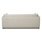 Featuring Lincoln Savoy Parchment Sofa by Four Hands at Amethyst Home. With its sleek profile and clean lines, this sofa is designed for effortless comfort and everyday lounging. Thin track arms and loose arm pillows bring a tailored, modern feel, while supportive cushions and S-spring suspension ensure it’s as inviting as it is versatile.Overall Dimensions: 8. Amethyst Home provides interior design, new home construction design consulting, vintage area rugs, and lighting in the Austin metro area.