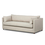 Featuring Lincoln Savoy Parchment Sofa by Four Hands at Amethyst Home. With its sleek profile and clean lines, this sofa is designed for effortless comfort and everyday lounging. Thin track arms and loose arm pillows bring a tailored, modern feel, while supportive cushions and S-spring suspension ensure it’s as inviting as it is versatile.Overall Dimensions. Amethyst Home provides interior design, new home construction design consulting, vintage area rugs, and lighting in the Calabasas metro area.