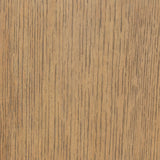 The barrel back dining chair, refreshed. Light oak shapes an armless frame and curved rear legs that almost appear to flow into the seat back. A comfy seat is upholstered in chestnut top-grain leather, while reeding details on the back create a sense of perception play. Amethyst Home provides interior design, new home construction design consulting, vintage area rugs, and lighting in the Scottsdale metro area.