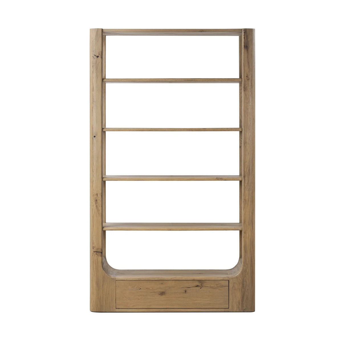 Lloyd Aged Natural Oak Bookcase | ready to ship!