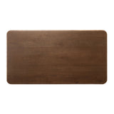 Thick oak veneer and dark paper fiber pair to shape a softened rectangle coffee table, with beautiful natural movement on the sides.As enthusiasts of natural style at Amethyst, we love the designer inspired Lola Coffee Table - Chestnut Oak Veneer. This item pairs well with other brands such as Surya and is perfect for loft homes Amethyst Home provides interior design, new home construction design consulting, vintage area rugs, and lighting in the Monterey metro area.