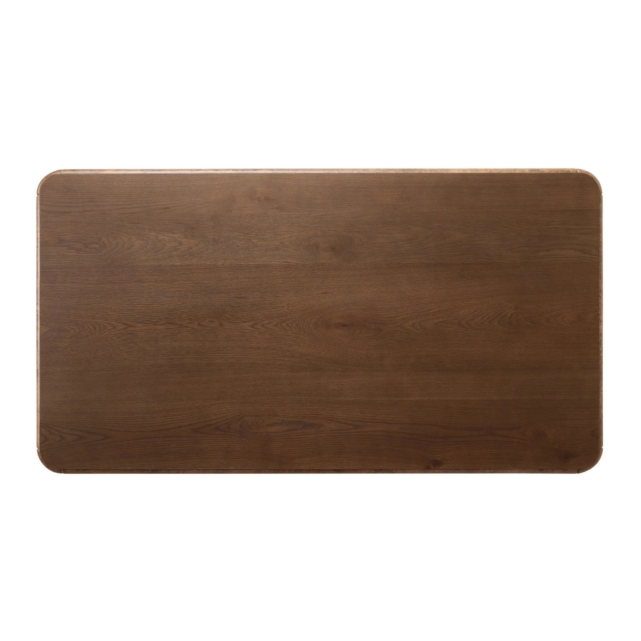 Thick oak veneer and dark paper fiber pair to shape a softened rectangle coffee table, with beautiful natural movement on the sides.As enthusiasts of natural style at Amethyst, we love the designer inspired Lola Coffee Table - Chestnut Oak Veneer. This item pairs well with other brands such as Surya and is perfect for loft homes Amethyst Home provides interior design, new home construction design consulting, vintage area rugs, and lighting in the Monterey metro area.
