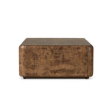 Thick oak veneer and dark paper fiber pair to shape a softened rectangle coffee table, with beautiful natural movement on the sides.As enthusiasts of natural style at Amethyst, we love the designer inspired Lola Coffee Table - Chestnut Oak Veneer. This item pairs well with other brands such as Surya and is perfect for loft homes Amethyst Home provides interior design, new home construction design consulting, vintage area rugs, and lighting in the Scottsdale metro area.