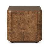 Thick oak veneer and dark paper fiber pair to shape a softened rectangle coffee table, with beautiful natural movement on the sides.As fans of modern style at Amethyst, we love the warm modern inspired Lola End Table - Chestnut Oak Veneer. This item pairs well with other brands such as Visual Comfort and is perfect for wabi sabi homes Amethyst Home provides interior design, new home construction design consulting, vintage area rugs, and lighting in the Salt Lake City metro area.