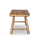 Featuring Lorik Caramel Rubberwood Desk by Four Hands at Amethyst Home. Wabi Sabi-inspired and designed with a clean, bold shape. This rustic desk features a modernized shape crafted from caramel-finished wood. Designed with cylindrical legs that are both angled and tapered for added movement. Built-in, hidden pencil drawers keep the focus on the natural graini. Amethyst Home provides interior design, new home construction design consulting, vintage area rugs, and lighting in the Miami metro area.