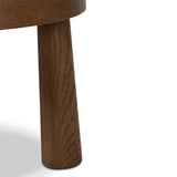 A simple, charming stool with an oak wood veneer finish and upholstered seat. Tapered legs add subtle character.As fans of luxe design at Amethyst, we love the designer inspired Louise Accent Stool - Crypton Wayfarer Sienna. This item pairs well with other brands such as Visual Comfort and is perfect for wabi sabi homes Amethyst Home provides interior design, new home construction design consulting, vintage area rugs, and lighting in the Dallas metro area.