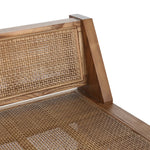 A fresh take on late designer Pierre Jeanneret's iconic seating styles. Our design updates the classic look with a coastal feel, pairing woven cane seating with toasted sungkai frame.As lovers of clean design at Amethyst, we love the nature inspired Lutz Accent Bench - Toasted Sungkai. Amethyst Home provides interior design, new home construction design consulting, vintage area rugs, and lighting in the Dallas metro area.