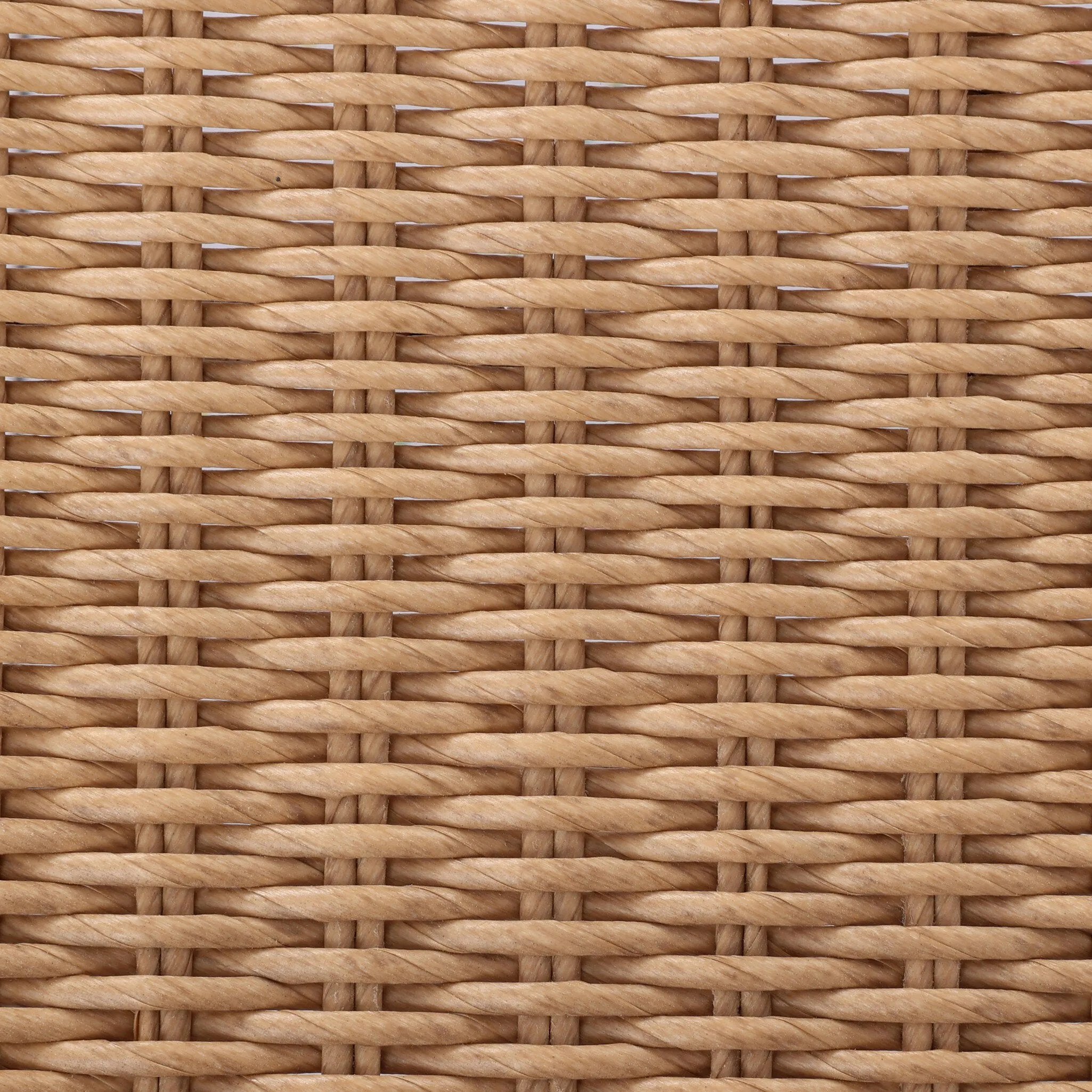 A modern take on traditional weaving patterns centers this outdoor dining bench. Subtly arched metal framing details and a relaxed knife-edge seat cushion invite softness. Cover or store inside during inclement weather and when not in use. A design collaboration by Amber Lewis and Four Hands. Amethyst Home provides interior design, new home construction design consulting, vintage area rugs, and lighting in the Des Moines metro area.
