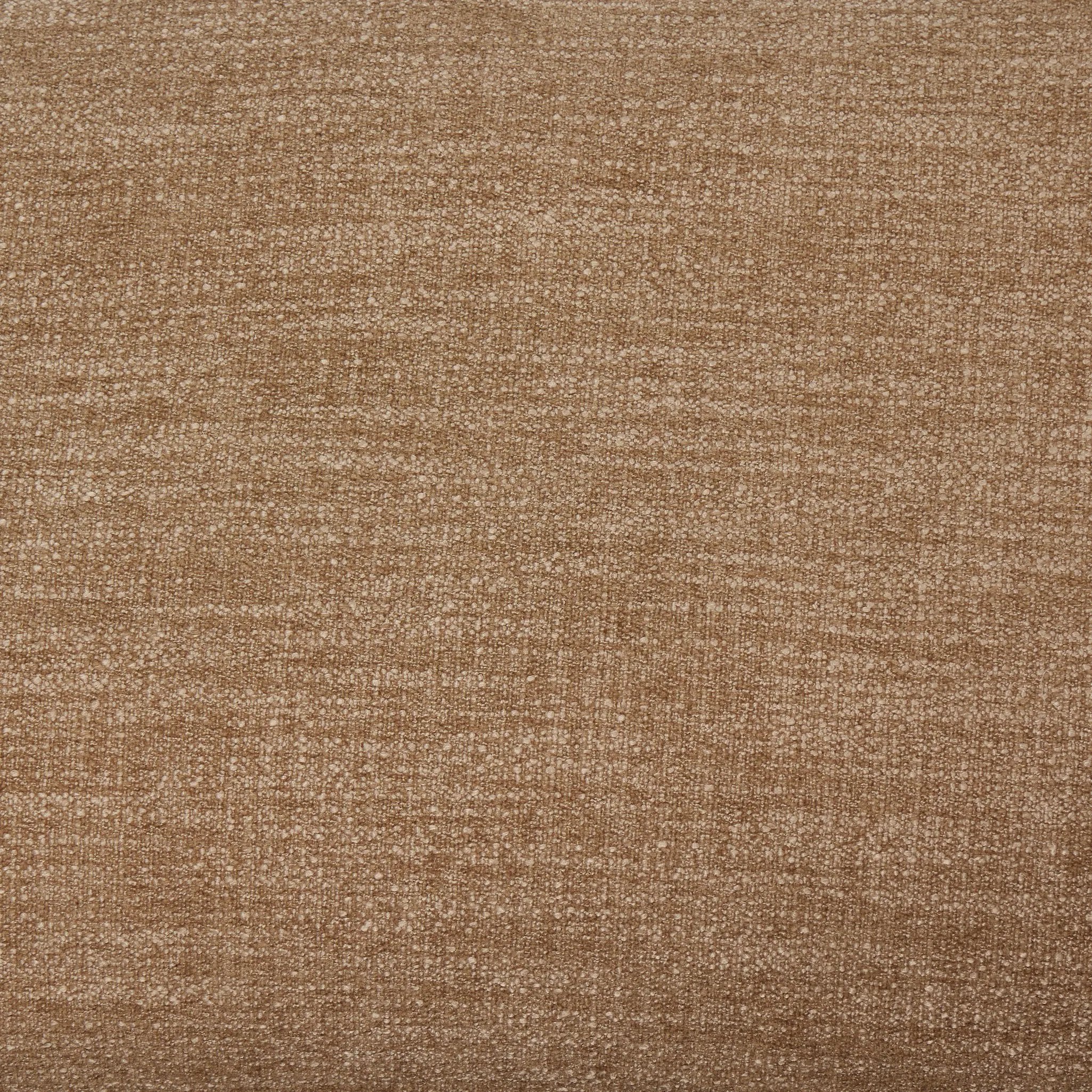 This two-over-two sofa is all about comfort. Feather-filled cushions fold over the frame, complemented by foam-fiber-feather seats. Upholstered in a taupe high-performance fabric, it balances its laid-back look with durability for every day. Amethyst Home provides interior design, new home construction design consulting, vintage area rugs, and lighting in the Dallas metro area.