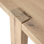 Bleached oak shapes a simple, open-style console table, with through-tenon joints for an updated farmhouse look.As enthusiasts of clean design at Amethyst, we love the warm modern inspired Matei Console Table - Bleached Oak. This item pairs well with other brands such as Surya and is perfect for eclectic homes Amethyst Home provides interior design, new home construction design consulting, vintage area rugs, and lighting in the Tampa metro area.