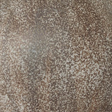 Inspired by vintage clay jars, a brown talavera lamp with handle-like detailing pairs with a tapered linen shade in a versatile ivory Amethyst Home provides interior design, new home construction design consulting, vintage area rugs, and lighting in the Charlotte metro area.