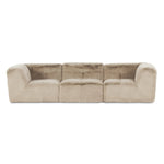 Modularity at its best — and comfiest. Three piece sectional covered in a plush fabric that's luxuriously soft to the touch Amethyst Home provides interior design, new home construction design consulting, vintage area rugs, and lighting in the Monterey metro area.