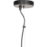 Featuring Montel Jet Black Pendant by Four Hands at Amethyst Home. Elevate your style with the Montel Jet Black Pendant. This exquisite pendant features a sleek design that exudes sophistication and timeless elegance. Crafted with precision, this pendant is the perfect accessory to add a touch of luxury to any outfit. Enhance your look and make a statement wi. Amethyst Home provides interior design, new home construction design consulting, vintage area rugs, and lighting in the Houston metro area.