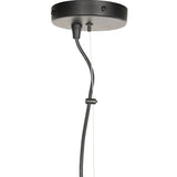 Featuring Montel Jet Black Pendant by Four Hands at Amethyst Home. Elevate your style with the Montel Jet Black Pendant. This exquisite pendant features a sleek design that exudes sophistication and timeless elegance. Crafted with precision, this pendant is the perfect accessory to add a touch of luxury to any outfit. Enhance your look and make a statement wi. Amethyst Home provides interior design, new home construction design consulting, vintage area rugs, and lighting in the Houston metro area.