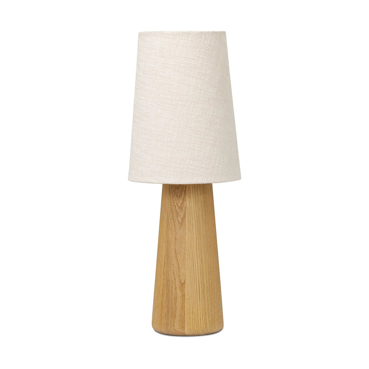 Nora Light Oak Drum Table Lamp | ready to ship!