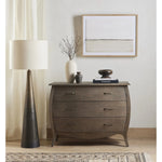 A striking silhouette. An antique brass finish highlights iron's gradual blending of hues for a distinctive ombre effect on this tapered metal base. Topped with a 100% cotton shade Amethyst Home provides interior design, new home construction design consulting, vintage area rugs, and lighting in the Calabasas metro area.