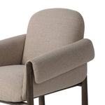 Featuring Olia Alcala Taupe Dining Chair by Four Hands at Amethyst Home. Expertly crafted, the Olia Alcala Taupe Dining Chair is a stylish and comfortable addition to any dining space. Made with high-quality materials, it features a sleek design and sturdy construction. Elevate your dining experience with this versatile and timeless piece. 
Overall Dimensi. Amethyst Home provides interior design, new home construction design consulting, vintage area rugs, and lighting in the Alpharetta metro area.