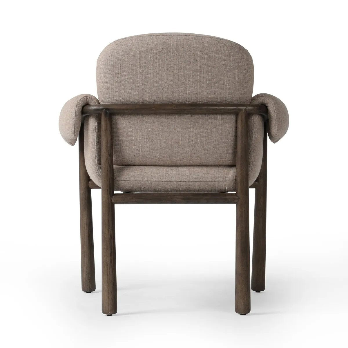 Featuring Olia Alcala Taupe Dining Chair by Four Hands at Amethyst Home. Expertly crafted, the Olia Alcala Taupe Dining Chair is a stylish and comfortable addition to any dining space. Made with high-quality materials, it features a sleek design and sturdy construction. Elevate your dining experience with this versatile and timeless piece. 
Overall Dimensions: . Amethyst Home provides interior design, new home construction design consulting, vintage area rugs, and lighting in the Omaha metro area.
