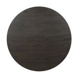An artisanal take on texture. Made from black-finished mindi with a plinth-style base, a reeding pattern is carved around the entirety of this coffee table table for a fresh, approachable look.As fans of clean style at Amethyst, we love the nature inspired Ona Coffee Table - Smoked Black Mindi - Smoked Black Mindi Veneer. Amethyst Home provides interior design, new home construction design consulting, vintage area rugs, and lighting in the Miami metro area.