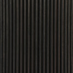 An artisanal take on texture. Made from black-finished mindi with a plinth-style base, a reeding pattern is carved around the entirety of this coffee table table for a fresh, approachable look.As fans of clean style at Amethyst, we love the nature inspired Ona Coffee Table - Smoked Black Mindi - Smoked Black Mindi Veneer. Amethyst Home provides interior design, new home construction design consulting, vintage area rugs, and lighting in the Winter Garden metro area.