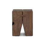 Boldly proportioned, four tiered pillar-style unite with butterfly joints to craft this outdoor end table of solid FSC®-certified teak. Simple design lets the material shine. Cover or store indoors when not in use or during inclement weather Amethyst Home provides interior design, new home construction design consulting, vintage area rugs, and lighting in the Seattle metro area.