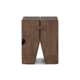 Boldly proportioned, four tiered pillar-style unite with butterfly joints to craft this outdoor end table of solid FSC®-certified teak. Simple design lets the material shine. Cover or store indoors when not in use or during inclement weather Amethyst Home provides interior design, new home construction design consulting, vintage area rugs, and lighting in the Seattle metro area.