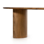 Featuring Paden Sandy Acacia Dining Table by Four Hands at Amethyst Home. A study in shape. Sand-colored acacia forms crescent-shaped legs and a sprawling oval tabletop, bringing grand, organic-infused presence to the dining room.Overall Dimensions: 94.00"w x 42.00"d x 30.00"hWeight : 139.33 lbsMaterials : Thin Acacia Veneer, Solid Acacia. Amethyst Home provides interior design, new home construction design consulting, vintage area rugs, and lighting in the Charlotte metro area.