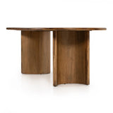 Featuring Paden Sandy Acacia Dining Table by Four Hands at Amethyst Home. A study in shape. Sand-colored acacia forms crescent-shaped legs and a sprawling oval tabletop, bringing grand, organic-infused presence to the dining room.Overall Dimensions: 94.00"w x 42.00"d x 30.00"hWeight : 139.33 lbsMaterials : Thin Acacia Veneer, Solid Acacia. Amethyst Home provides interior design, new home construction design consulting, vintage area rugs, and lighting in the Salt Lake City metro area.