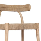The classic wishbone chair gets a textural refresh. Smoked solid sungkai shapes a slim barrel back stool, pairing with a woven seat and back of natural sugar palm.As enthusiasts of organic modern aesthetics at Amethyst, we love the optimistic inspired Pampa Counter Stool - None - Smoked Natural Sungkai. Amethyst Home provides interior design, new home construction design consulting, vintage area rugs, and lighting in the Winter Garden metro area.