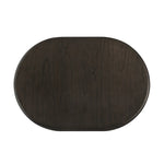 Make space for more guests with a rounded extension table of smoked black mindi, with beautiful visible graining. Inside the tabletop, a hidden mechanism allows for expansion from 48" to 68".As fans of organic modern design at Amethyst, we love the designer inspired Pemble Extension Dining Table - Smoked Black Mindi Veneer. Amethyst Home provides interior design, new home construction design consulting, vintage area rugs, and lighting in the Newport Beach metro area.