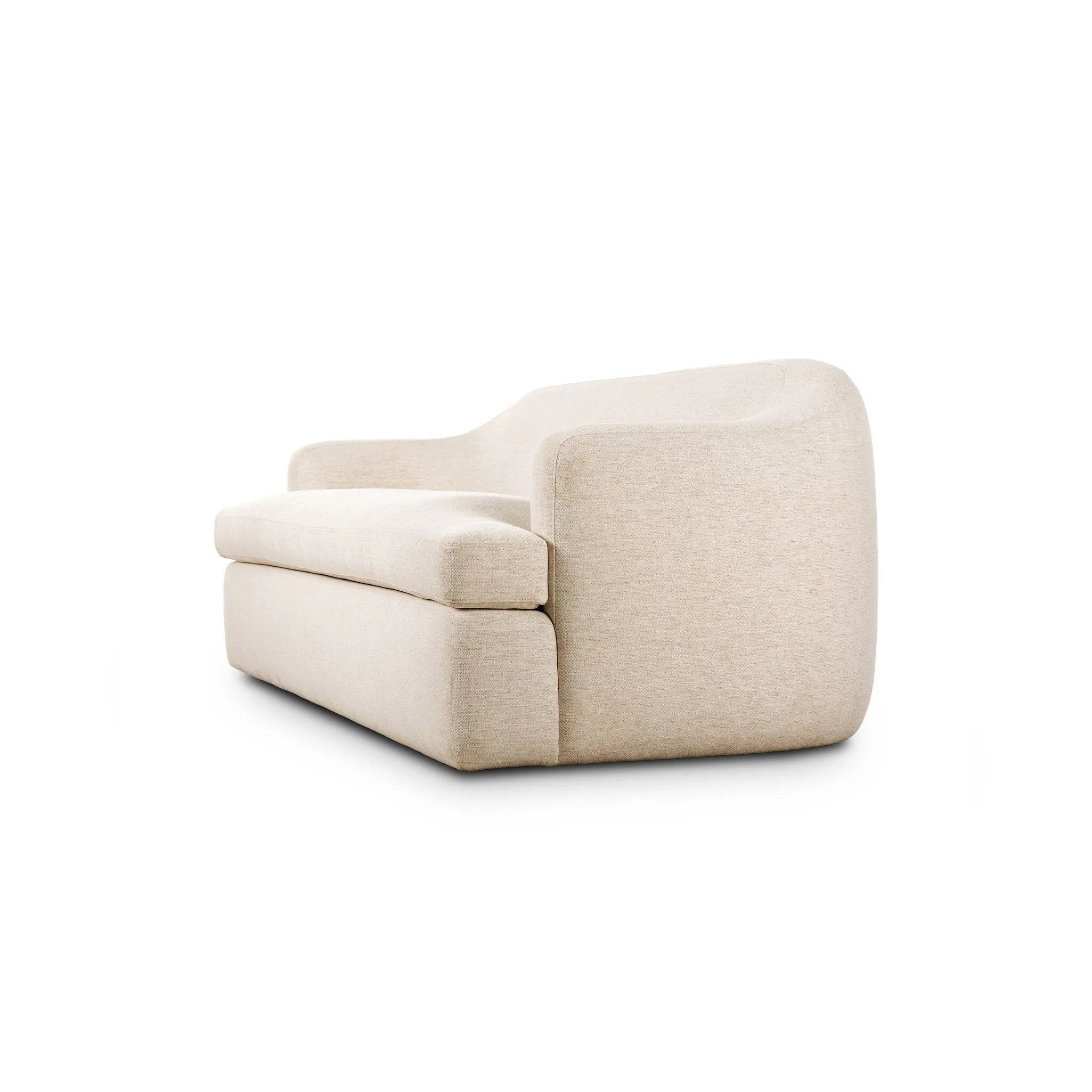 A modern play on camelback design. This sofa's recessed arms and clean bench seat echo minimalist design with a nod to traditional silhouettes. Crypton® performance fabric is specially engineered for protection against stains, moisture and odor.As lovers of luxe aesthetics at Amethyst, we love the designer inspired Phaedra Sofa - 90". Amethyst Home provides interior design, new home construction design consulting, vintage area rugs, and lighting in the Alpharetta metro area.