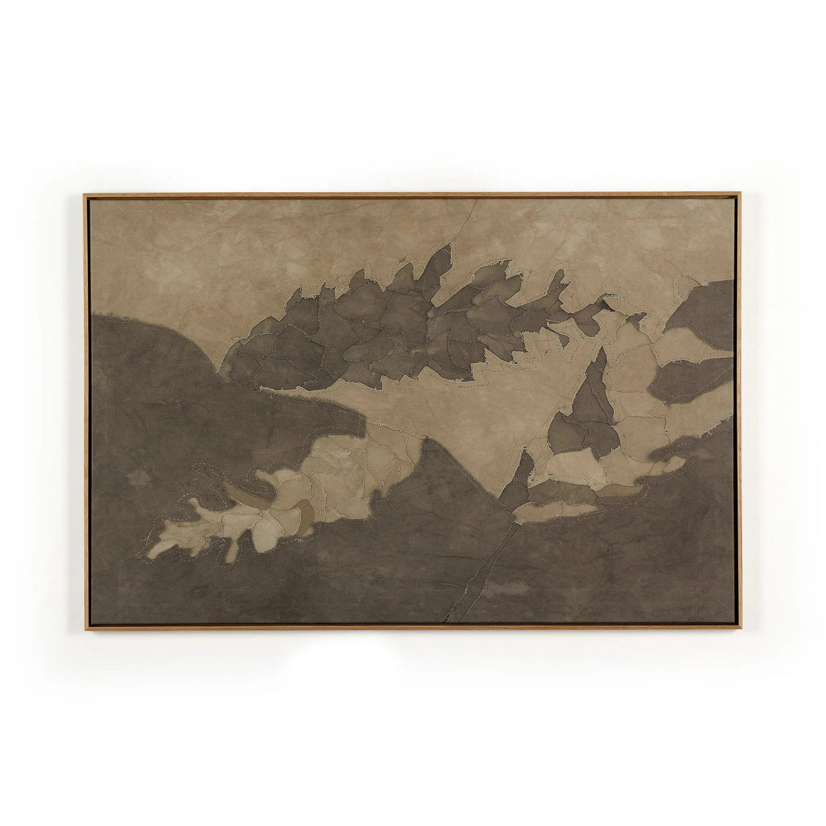 Pinecorn Vertical Grain White Oak Floater III by Kimmy Quillin