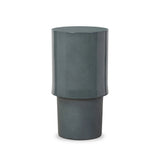Add an extra surface anywhere with a versatile end table of smooth slate concrete. Its simple shape and smaller scale works into a range of spaces and styles with ease, while a plinth base brings a touch of movement to the whole piece Amethyst Home provides interior design, new home construction design consulting, vintage area rugs, and lighting in the Boston metro area.