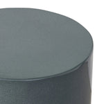 Add an extra surface anywhere with a versatile end table of smooth slate concrete. Its simple shape and smaller scale works into a range of spaces and styles with ease, while a plinth base brings a touch of movement to the whole piece Amethyst Home provides interior design, new home construction design consulting, vintage area rugs, and lighting in the Houston metro area.