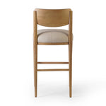 Featuring Piran Essence Natural Bar + Counter Stool by Four Hands at Amethyst Home. Made from natural nettlewood, a gently curved backrest and tapered legs create a simple frame for seating of high-performance fabric. Perfectly sized for the bar. Performance fabrics are specially created to withstand spills, stains, high traffic and wear, ensuring long-term com. Amethyst Home provides interior design, new home construction design consulting, vintage area rugs, and lighting in the Miami metro area.