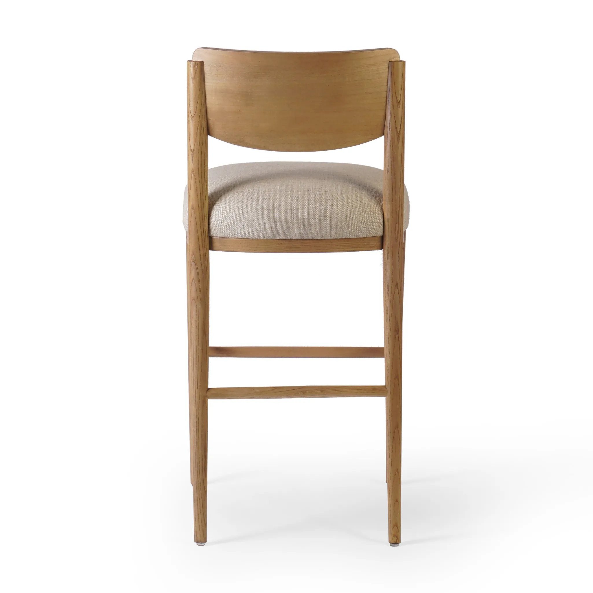 Featuring Piran Essence Natural Bar + Counter Stool by Four Hands at Amethyst Home. Made from natural nettlewood, a gently curved backrest and tapered legs create a simple frame for seating of high-performance fabric. Perfectly sized for the bar. Performance fabrics are specially created to withstand spills, stains, high traffic and wear, ensuring long-term com. Amethyst Home provides interior design, new home construction design consulting, vintage area rugs, and lighting in the Miami metro area.