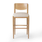 Featuring Piran Essence Natural Bar + Counter Stool by Four Hands at Amethyst Home. Made from natural nettlewood, a gently curved backrest and tapered legs create a simple frame for seating of high-performance fabric. Perfectly sized for the bar. Performance fabrics are specially created to withstand spills, stains, high traffic and wear, ensuring long-ter. Amethyst Home provides interior design, new home construction design consulting, vintage area rugs, and lighting in the Washington metro area.