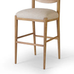 Featuring Piran Essence Natural Bar + Counter Stool by Four Hands at Amethyst Home. Made from natural nettlewood, a gently curved backrest and tapered legs create a simple frame for seating of high-performance fabric. Perfectly sized for the bar. Performance fabrics are specially created to withstand spills, stains, high traffic and wear, ensuring long-. Amethyst Home provides interior design, new home construction design consulting, vintage area rugs, and lighting in the Winter Garden metro area.