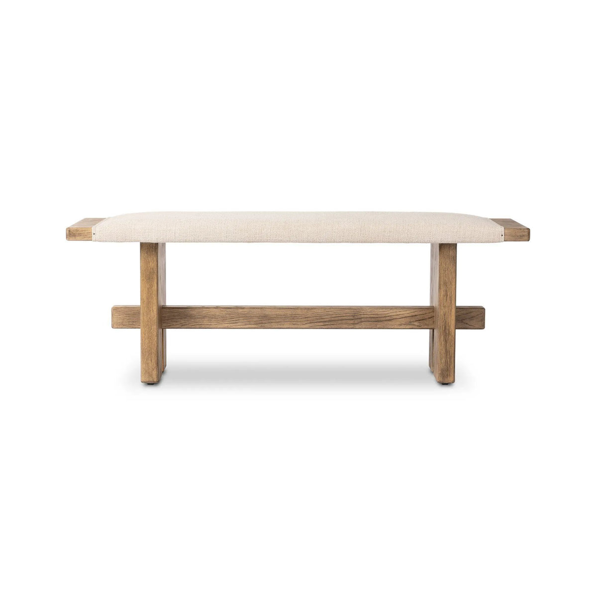 Poe Accent Bench - Hampton Cream | shipping 09/22/2025