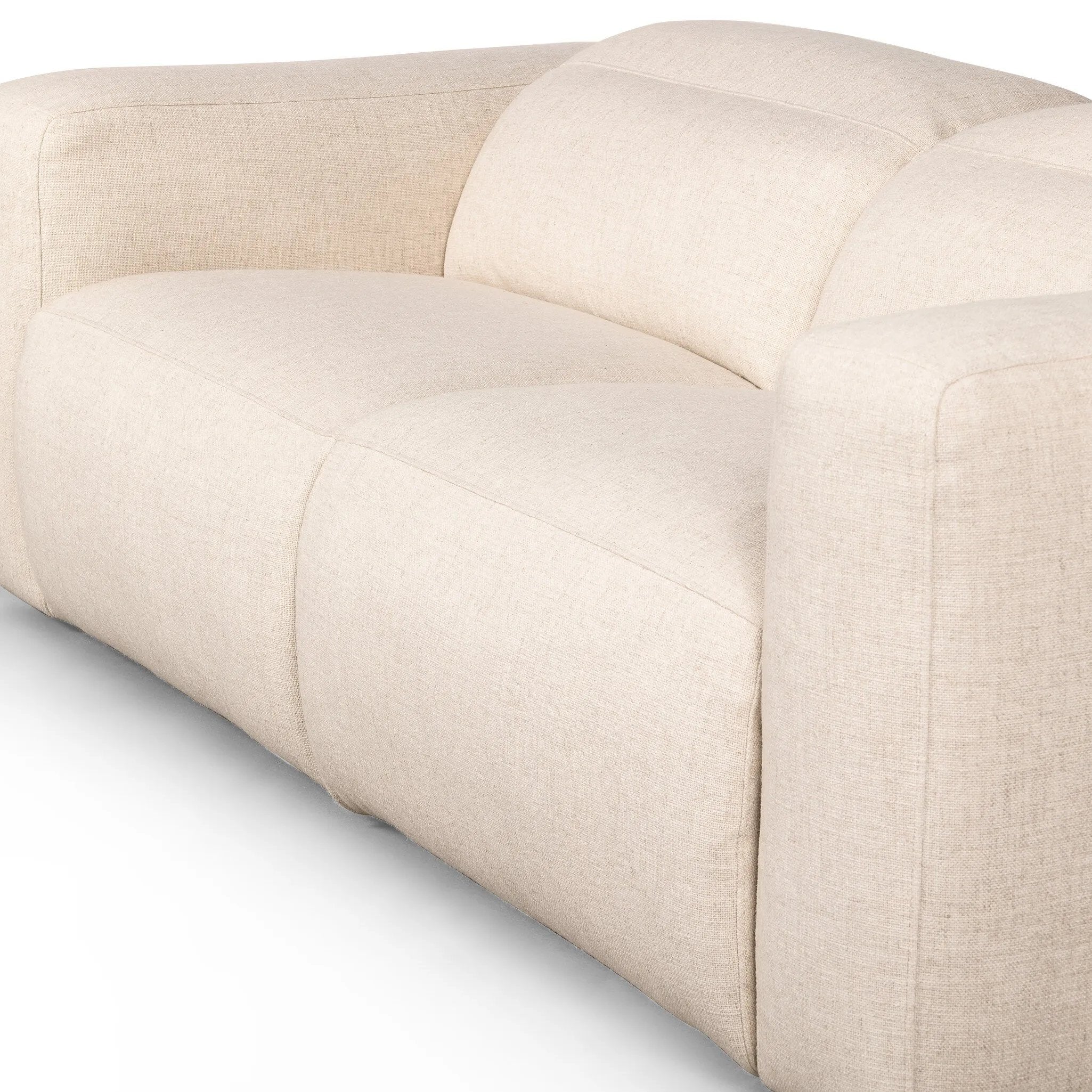 A modern take on the classic recliner. Customize your comfort level with the push of hidden buttons with pieces in our Power Motion collection. Sectional features wide arms with a medium to supportive sit and seat height, plus an adjustable headrest. Zero-clearance design means the sectional can be placed up against a wall. Amethyst Home provides interior design, new home construction design consulting, vintage area rugs, and lighting in the Winter Garden metro area.